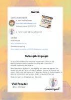 Vorschau - Präsentationen/Tafelbilder - Geburtstagskalender / Geburtstagskarussell Regenbogen - Seite 1