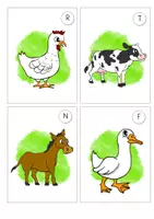 Vorschau - Arbeitsblätter - Bauernhof & Tiere: Lesespaziergang (Bewegtes Lesen) - Deutsch / Sachunterricht - Kl. 1/2 - Seite 2
