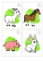 Vorschau - Arbeitsblätter - Bauernhof & Tiere: Lesespaziergang (Bewegtes Lesen) - Deutsch / Sachunterricht - Kl. 1/2 - Seite 3