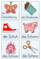 Vorschau - Bildkarten - Bildkarten "Sch" (Anlaut, Inlaut, Auslaut) - Seite 2