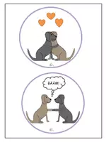 Vorschau - Arbeitsblätter - tägliche Begrüßung, Kreisbuch und Klassenrat Hund - Seite 1