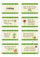 Vorschau - Fördermaterial/Inklusion - Frühling Plauderkärtchen; 39 Konversationsstarter (Deutsch; DaZ) - Seite 3