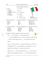 Vorschau - Arbeitsblätter - Essere - Avere - Wortartenquiz A1 - Seite 1