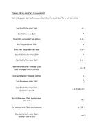 Vorschau - Arbeitsblätter - Mathematik Terme: Ziffern, Rechenzeichen und Variablen - Deckblatt