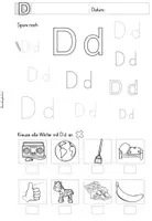 Vorschau - Unterrichtsreihen - Buchstabenheft D | Buchstabeneinführung Klasse 1 - Seite 3