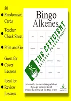 Vorschau - Spiele - Alkenes Bingo - Great for Review and Cover Lessons - Deckblatt