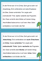 Vorschau - Aufgabenkarten - Sommer: Fehlerteufel -ks-Laute - Lesekarten - Seite 2