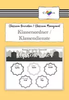 Vorschau - Bildkarten - 🗃 Klassenordner Cut-Outs fürs Bulletin Board - Deckblatt