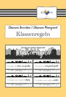 Vorschau - Anderer Materialtyp - 📌 Klassenregeln Cut-Outs fürs Bulletin Board - Deckblatt