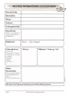 Vorschau - Anderer Materialtyp - Classroom Management - Vorlagen für Klassenleitungen (Planung / Kommunikation / Listen / Organisation) - Seite 1
