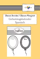 Vorschau - Poster - 📆 🎂 Geburtstagskalender auf Spanisch 🇪🇸 - Deckblatt