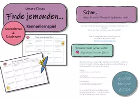 Vorschau - Spiele - Schulstart / Kennenlernen / Namen lernen – Finde jemanden… (Spiel) - Seite 2