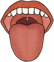 Vorschau - selbst erstellte Cliparts/Grafiken - Freebie Mund Zunge schmecken Clipart - Seite 2