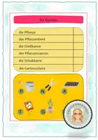 Vorschau - Arbeitsblätter - DaZ Lesespur-Frühling - Deckblatt