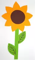 Vorschau - Mal- und Bastelvorlagen - Kunst im Herbst: Sonnenblumen basteln (Fensterdeko ) - Seite 3