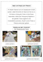 Vorschau - Mal- und Bastelvorlagen - Eule gemeinschaftliches Klassenposter - Seite 1