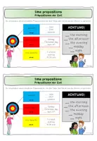 Vorschau - Arbeitsblätter - time prepositions - in/on/at - Seite 2