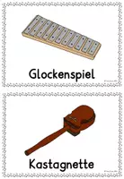 Vorschau - Poster - Materialpaket Bildkarten Orff-Instrumente - Seite 2
