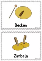 Vorschau - Poster - Materialpaket Bildkarten Orff-Instrumente - Seite 3
