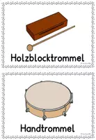 Vorschau - Poster - Orffinstrumente - Bildkarten farbig - Seite 3