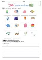 Vorschau - Stundenentwürfe - Holiday Words - How to pack a suitcase (Differenziert) - Seite 3