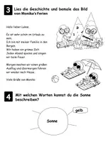 Vorschau - Arbeitsblätter - Sommer Lesen und Schreiben - Seite 3