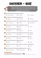 Vorschau - Arbeitsblätter - Sachsen - Quiz - Seite 1