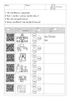 Vorschau - Arbeitsblätter - Artikel- & Silbenheft - Artikeltraining und QR Hörübung - Seite 3