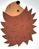 Vorschau - Mal- und Bastelvorlagen - Kunst im Herbst: Neugierige Igel basteln (Fensterdeko) - Seite 2