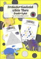 Vorschau - Spiele - Dreiecks Knobelei wilde Tiere (Denk-Spiel) - Deckblatt