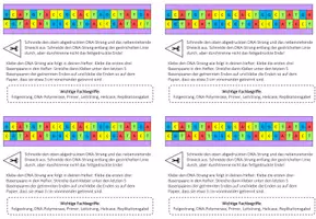 Vorschau - Arbeitsblätter - Papiermodell DNA-Replikation - Seite 3
