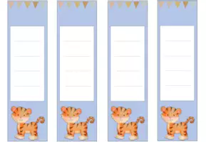 Vorschau - Bildkarten - Tigerklasse Ordnerrücken - Seite 3