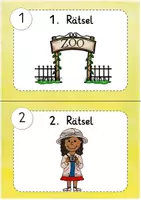 Vorschau - Arbeitsblätter - Zootiere: Escape Game / Escape Room & Suchsel (DaZ / Sachunterricht) - Kl. 2/3 - Seite 3