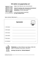 Vorschau - Arbeitsblätter - Willkommenstag für neue 5./6./7. Klasse und Vorlage für Partnerinterview - Seite 2