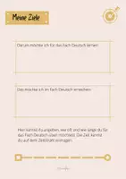 Vorschau - Fördermaterial/Inklusion - Deutsch Lernplan - Selbstreguliertes Lernen - Seite 2