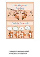 Vorschau - Arbeitsblätter - Classroom Management Transparenz Fuchsklasse Druckschrift - Seite 3