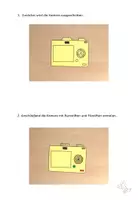 Vorschau - Mal- und Bastelvorlagen - Kunst Grundschule, Fotoapparat Ferienerlebnisse, Ferienerzählung - Seite 2