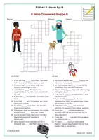 Vorschau - Spiele - Crossword if clauses / if Sätze Typ 3 - Seite 2
