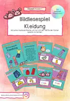 Vorschau - Spiele - Bildlesespiel - Kleidung - Deckblatt