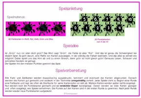 Vorschau - Spiele - Weiß_Rot_Gelb - Ein Lesespiel mit Spaßfaktor! - Seite 1