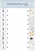 Vorschau - Arbeitsblätter - Anfangsunterricht Mathe, Zahlenraum 10, Paare finden - Seite 3