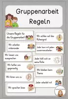 Vorschau - Arbeitsblätter - Gruppenarbeit Materialpaket (schlichte Version) - Seite 1