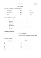 Vorschau - Arbeitsblätter - Test - In der Schule/Schulsachen - DaZ/DaF - Seite 1