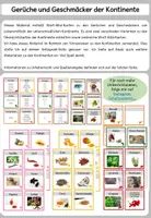 Vorschau - Bildkarten - Gerüche/Geschmäcker Wort-Bildkarten - Deckblatt