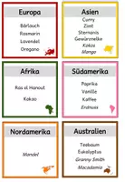 Vorschau - Bildkarten - Gerüche/Geschmäcker Wort-Bildkarten - Seite 1