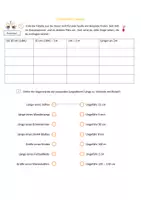 Vorschau - Arbeitsblätter - Ergänzende Materialien zum Thema Längen Mathe Klasse 3/4 - Seite 3