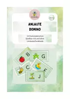 Vorschau - Fördermaterial/Inklusion - Anlaute Domino 1.Klasse - Seite 1