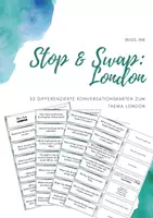 Vorschau - Spiele - Stop & Swap - differenzierte Konversationskarten 'London' - Deckblatt