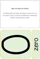 Vorschau - Poster - flashcards numbers 0 - 20 - englisch - Seite 1
