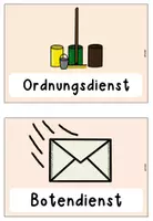 Vorschau - Bildkarten - Klassendienste (Dienste in der Klasse) - Seite 3